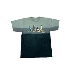 Vintage BEATLES Crossing Abbey‎ Road XL Multi-Color AAA Tie Dye T-Shirt
